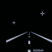 a cartoon drawing of an airplane with the name aliabdi written below it