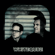 White Qube Techno GIF