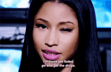 Nicki Minaj Nicki GIF - Nicki Minaj Nicki Wink GIFs