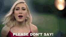 Please Dont Say Maddie GIF - Please Dont Say Maddie Maddie And Tae GIFs