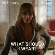 a woman with a very large breast says what should i wear