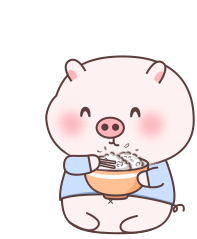 Rice Pig Sticker - Rice Pig Delicious Stickers