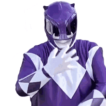 you cant see me purple ranger chris cantada force john cena taunt waving hand gesture
