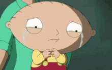 Stewie Family Guy GIF - Stewie Family Guy Crying GIFs
