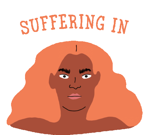 Suffering In Silence Suffering Sticker - Suffering In Silence Suffering Covid Stickers