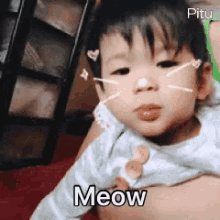 Meow Anime GIF - Meow Anime Baby GIFs