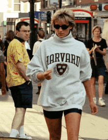 Princess Diana Harvard GIF - Princess Diana Harvard Sweatshirt GIFs
