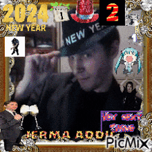 Happy New Year 2024 Jerma GIF - Happy New Year 2024 Jerma Jerma New Year GIFs
