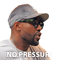No Pressure Karamo Sticker