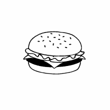 Cheese Burger Burger Components GIF - Cheese Burger Burger Components Buns GIFs