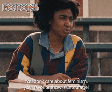 You Don'T Care About Feminism Your Favorite Show Is Entourage Josie GIF - You Don'T Care About Feminism Your Favorite Show Is Entourage Josie Bottoms GIFs