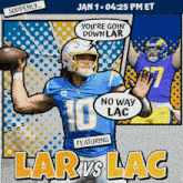 Los Angeles Chargers Vs. Los Angeles Rams Pre Game GIF - Nfl National Football League Football League GIFs