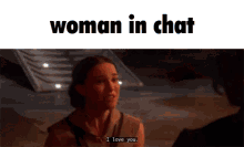Woman In Chat Star Wars GIF