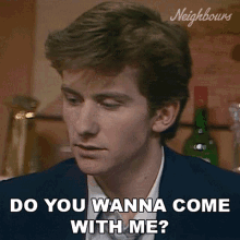 Do You Wanna Come With Me Danny Ramsay GIF - Do You Wanna Come With Me Danny Ramsay Neighbours GIFs