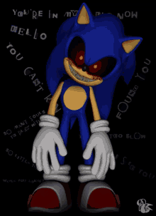 Creepy Sonic GIF - Creepy Sonic Smile GIFs