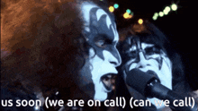 Gene Simmons Ace Frehley GIF - Gene Simmons Ace Frehley Do You Want To Call GIFs