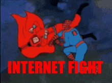 Internet Fight Spiderman GIF - Internet Fight Spiderman GIFs
