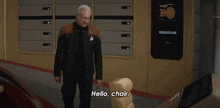Hello Chair Commander Data GIF - Hello Chair Commander Data Star Trek Picard GIFs