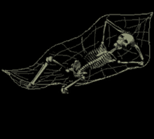 lazy skeleton