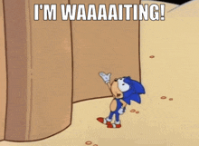 Sonic Im Waiting GIF