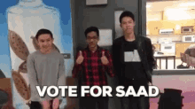 Vote For Saad GIF - Vote For Saad GIFs