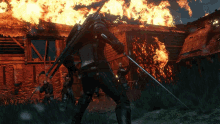 Ready To Fight Geralt Of Rivia GIF