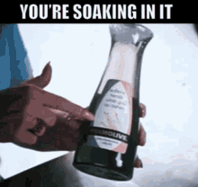 Palmolive Youre Soaking In It GIF - Palmolive Youre Soaking In It Madge GIFs