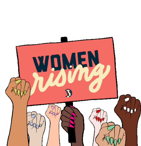 Women Rising Rise Up Sticker - Women Rising Rise Up Women Rise Up Stickers