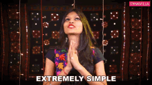 Extremely Simple Avantika Gupta GIF - Extremely Simple Avantika Gupta Pinkvilla GIFs
