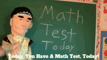 Sml Jackie Chu GIF - Sml Jackie Chu Today You Have A Math Test Today GIFs