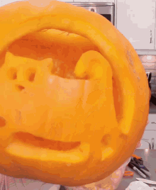 curving pumpkin