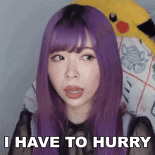 I Have To Hurry Misa GIF - I Have To Hurry Misa Japanese Ammo With Misa GIFs