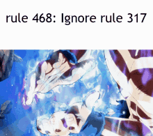 ignore rules rule dragon ball