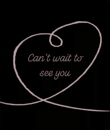Heart Cant Wait To See You GIF - Heart Cant Wait To See You GIFs