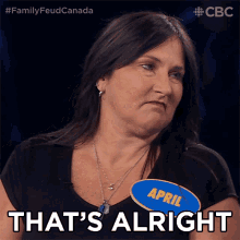 Thats Alright Family Feud Canada GIF - Thats Alright Family Feud Canada Thats Okay GIFs