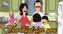 Thankful For You GIF - Thankful Bobs Burger Hug GIFs