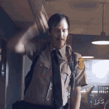 Me Exiting A Room GIF - Dancing Cop Happydance GIFs