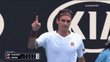 Federer Pointing GIF - Federer Pointing GIFs
