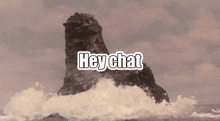 Hey Chat Godzilla GIF - Hey Chat Godzilla GIFs