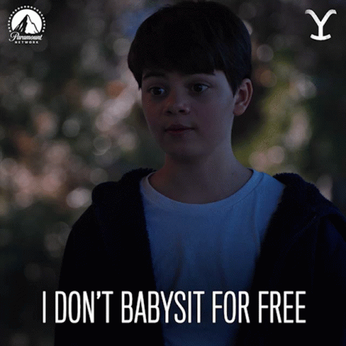 I Dont Babysit For Free Tate Dutton GIF - I Dont Babysit For Free Tate Dutton Yellowstone GIFs