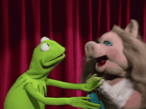 Muppets Kermit GIF - Muppets Kermit Miss Piggy - Discover & Share GIFs