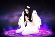 Prayer Angel GIF - Prayer Angel Hell GIFs