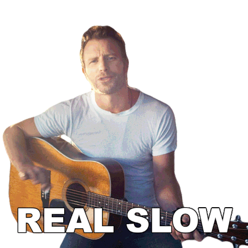 Real Slow Dierks Bentley Sticker - Real Slow Dierks Bentley Somewhere On A Beach Song Stickers