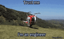helicopter upside down spin im an engineer