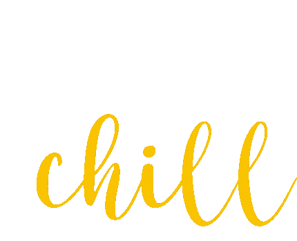 Chill Cute Sticker - Chill Cute Simple Stickers