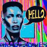 Grace Jones Hello GIF - Grace Jones Hello Hi GIFs
