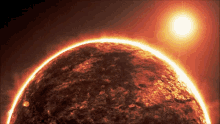 Apocalyptic Planet Planet GIF - Apocalyptic Planet Planet Fire Planet GIFs