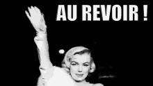 Au Revoir GIF - Au Revoir Marilyn Monroe GIFs