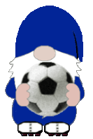 Gnome Soccer Sticker - Gnome Soccer Stickers