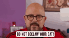Jackson Galaxy Cat Daddy GIF - Jackson Galaxy Cat Daddy Do Not Declaw Your Cat GIFs